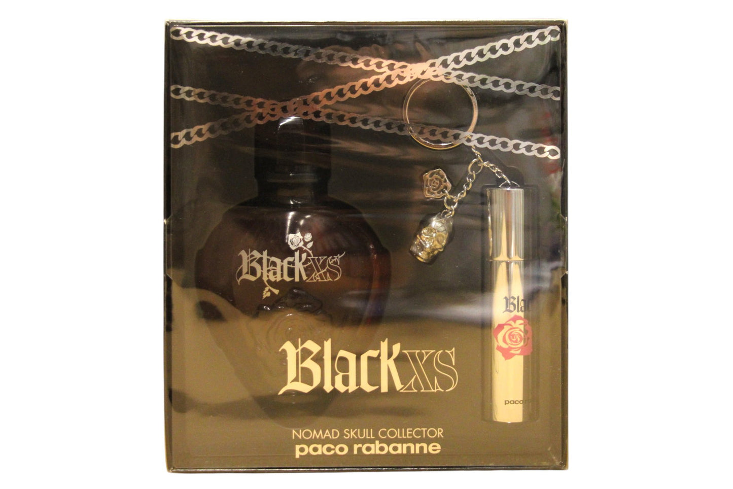 Paco Rabanne Parfümset Set Paco Rabanne: Black XS, Eau De Toilette, For Men, 100 ml + Black XS, Eau De Toilette, For Men, 10 