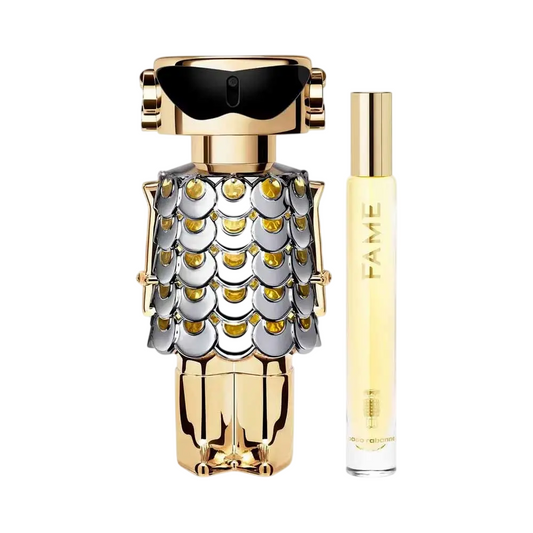 Paco Rabanne Parfümset Set Paco Rabanne: Fame, Eau De Parfum, For Women, 80 ml + Fame, Eau De Parfum, For Women, 10 ml Regula