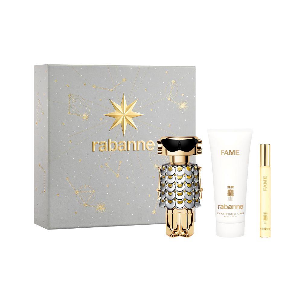 Paco Rabanne Parfümset Set Paco Rabanne: Fame, Eau De Parfum, For Women, 80 ml + Fame, Eau De Parfum, For Women, 10 ml + Fame