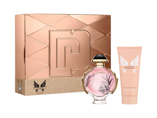 Paco Rabanne Parfümset Set Paco Rabanne: Olympea Blossom, Eau De Parfum, For Women, 80 ml + Olympea Blossom, Hydrating, Body 