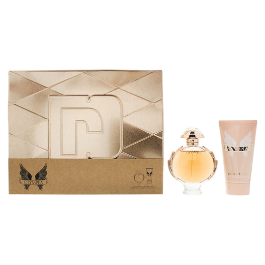 Paco Rabanne Parfümset Set Paco Rabanne: Olympea, Eau De Parfum, For Women, 50 ml + Olympea, Hydrating, Body Lotion, 75 ml Re