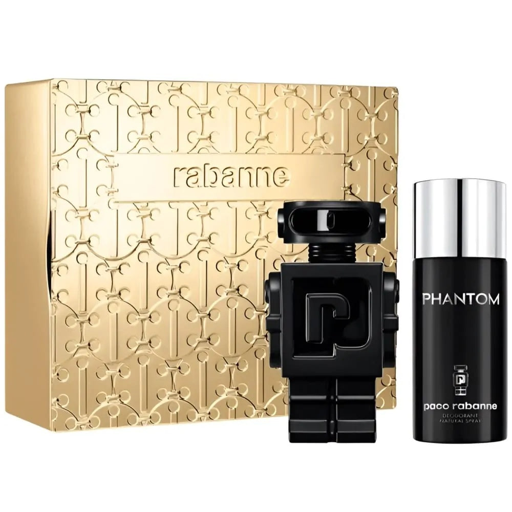 Paco Rabanne Phantom In Red Duftset für Herren – Eau de Parfum 100 ml & Deodorant 150 ml