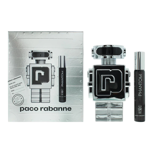 Paco Rabanne Parfümset Set Paco Rabanne: Phantom, Eau De Toilette, For Men, 100 ml + Phantom, Eau De Toilette, For Men, 10 ml