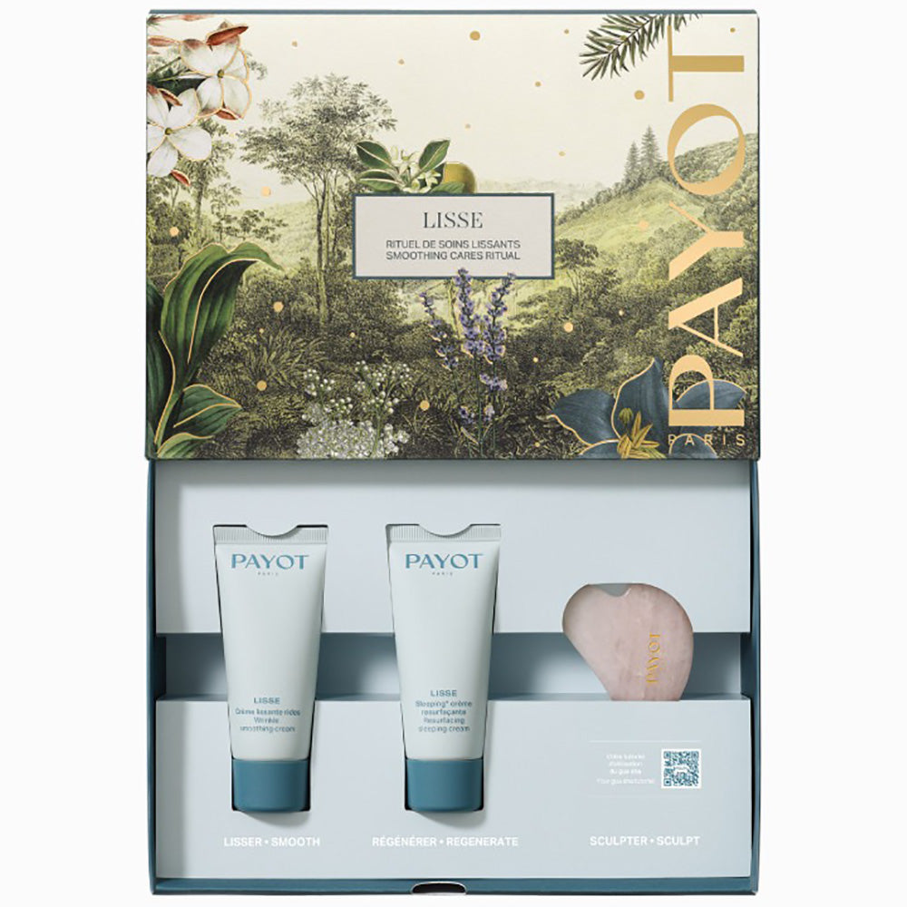 Payot Lisse Hautpflegeset – Resurfacing & Wrinkle Smoothing Cremes + Mini Gua Sha