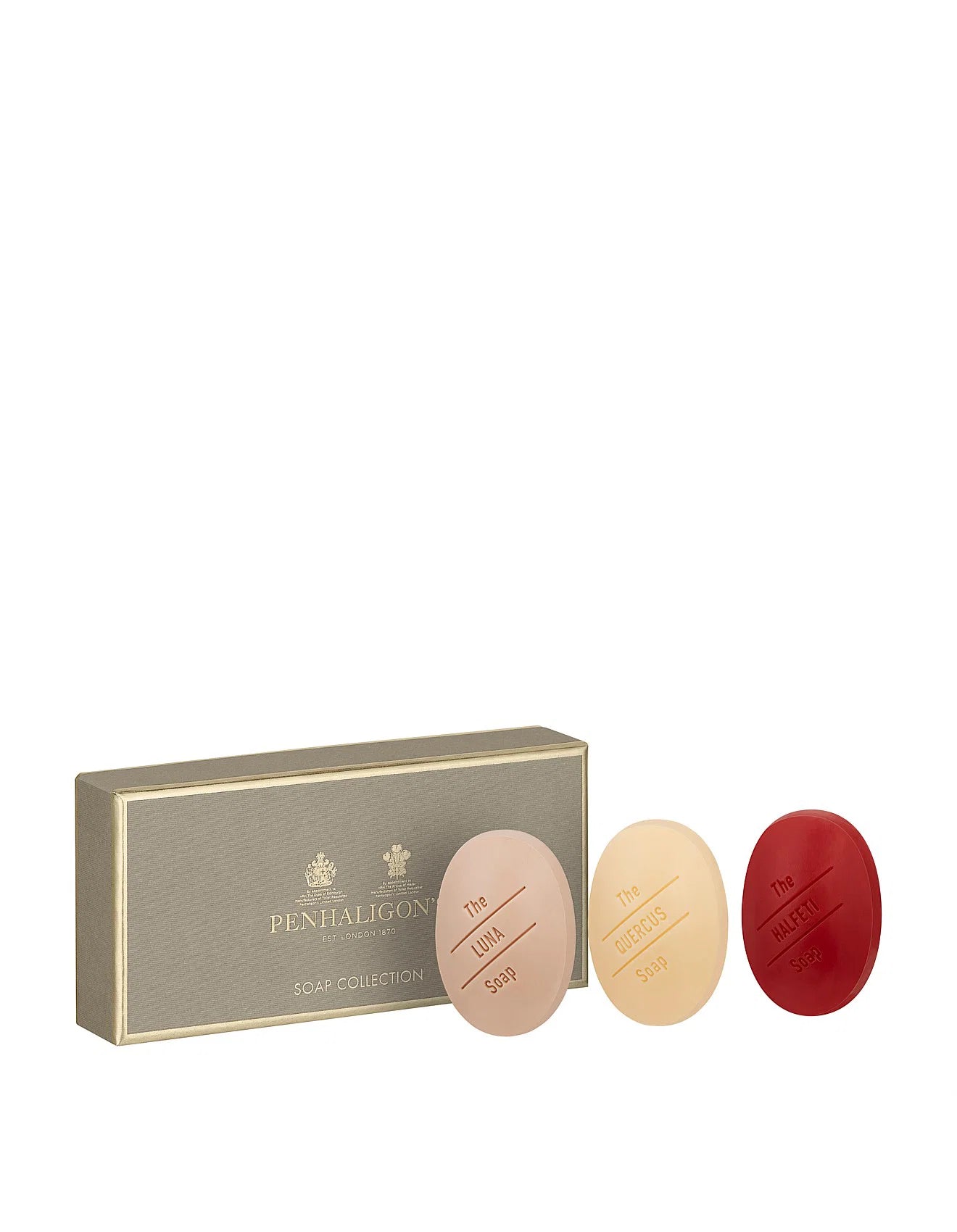 Penhaligon`s Körperpflegeset Set Penhaligon's: Luna, Cleansing & Moisturising, Scented Soap Bar, 30 g + Quercus, Cleansing & 