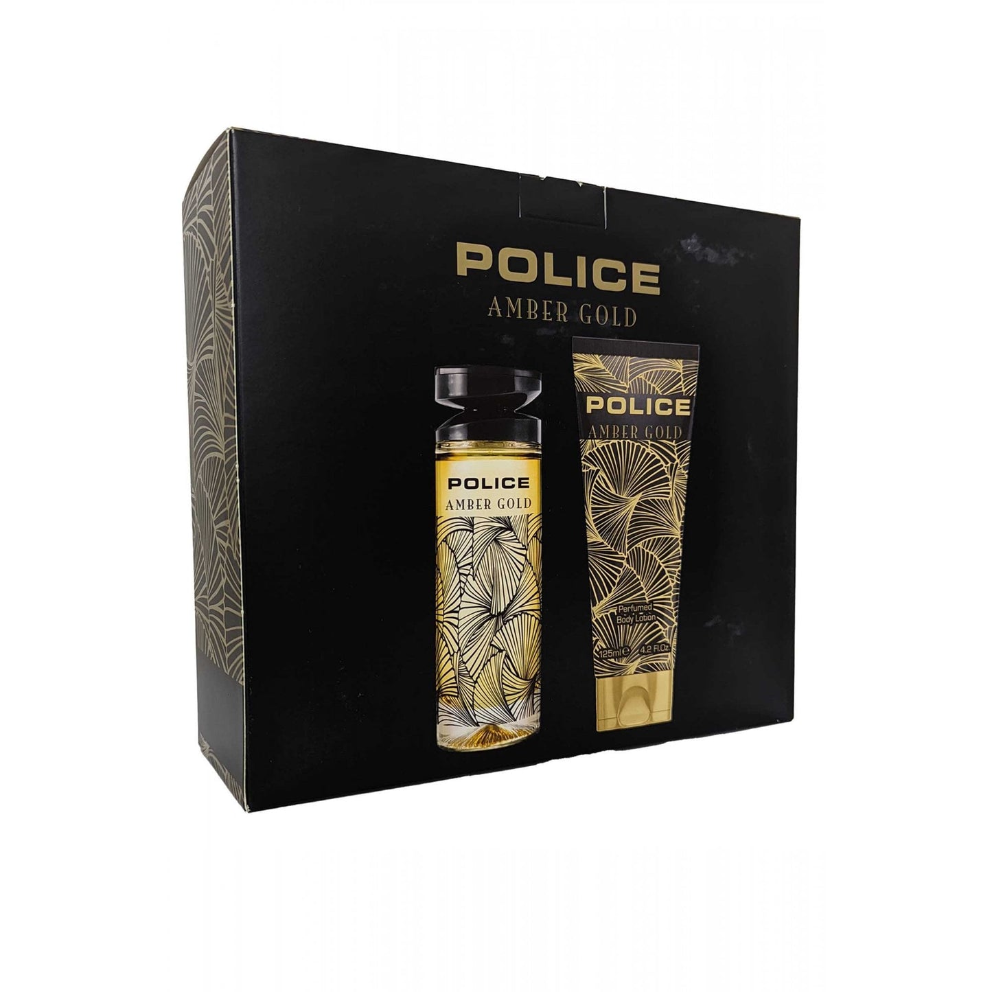 Police Parfümset Set Police: Amber Gold, Eau De Toilette, For Women, 100 ml + Amber Gold, Hydrating, Body Lotion, 125 ml Regu