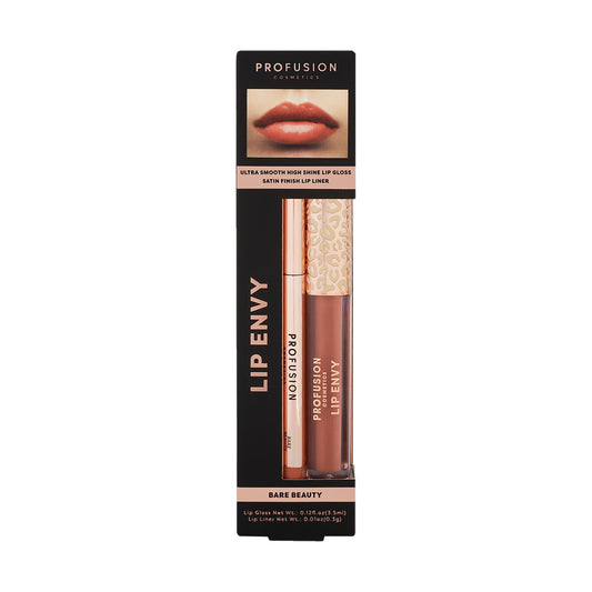 Profusion Cosmetics Schminkset Set Profusion Cosmetics: Lip Envy Bare Beauty, Lip Gloss, 3.5 ml + Lip Envy Bare Beauty, Lip L