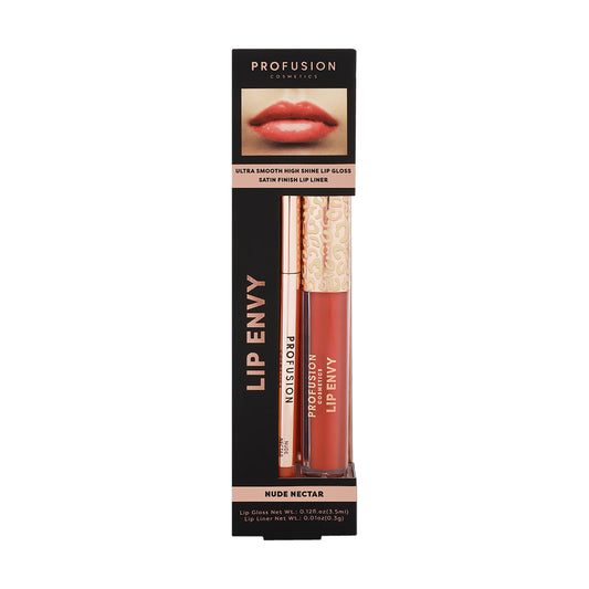 Profusion Cosmetics Schminkset Set Profusion Cosmetics: Lip Envy Nude Nectar, Lip Gloss, 3.5 ml + Lip Envy Nude Nectar, Lip L