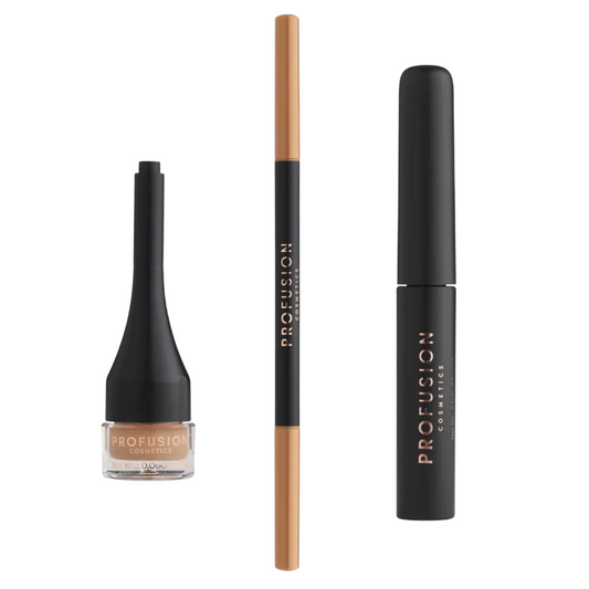 Profusion Cosmetics Schminkset Set Profusion Cosmetics: Ultimate Brow Sculpt, Eyebrow Gel, Blonde, 1.8 g + Ultimate Brow Scul