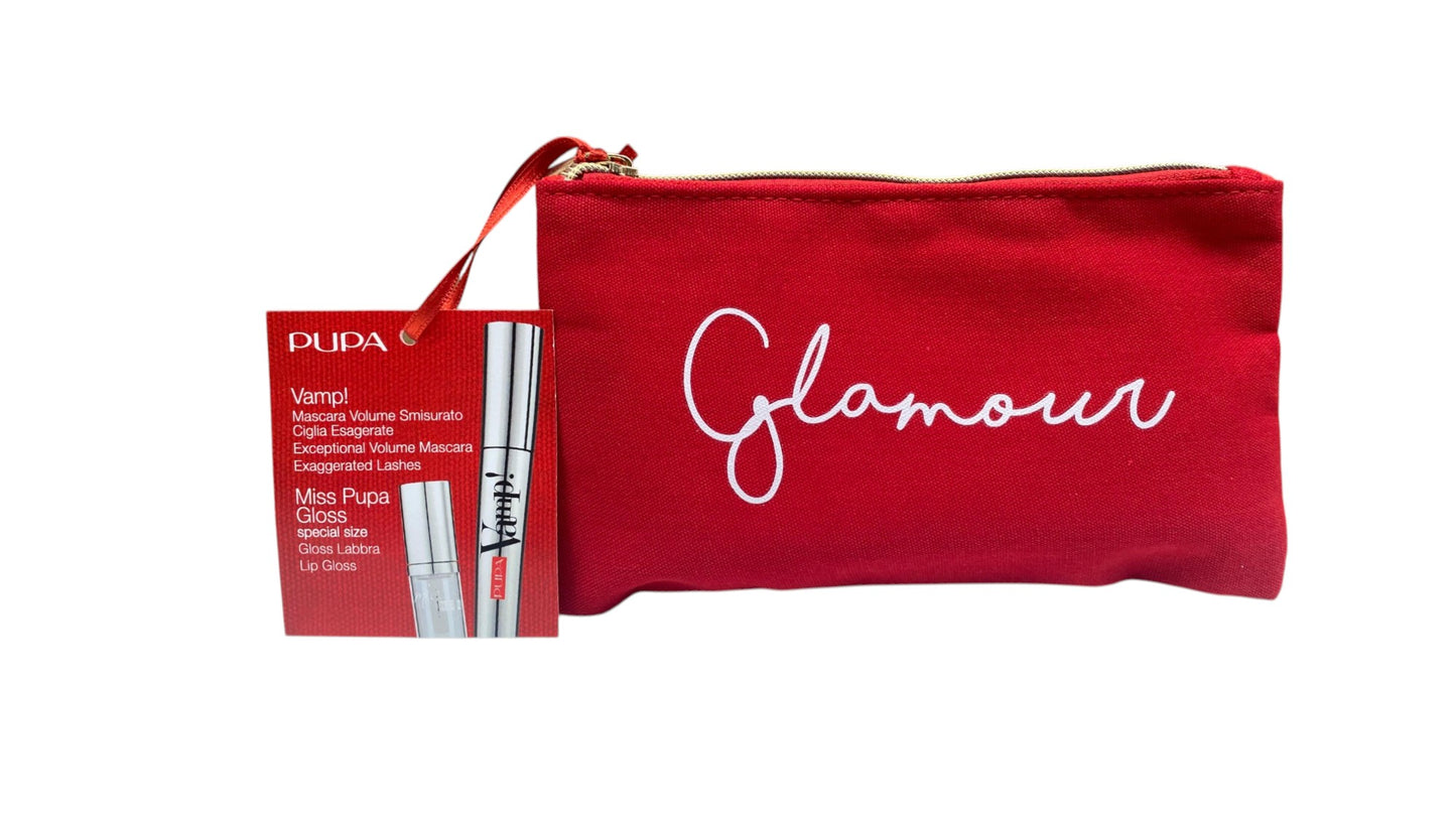 Pupa Schminkset Set Pupa: Vamp! Definition, Paraben-Free, Waterproof, Lash Defining, Mascara, 001, Extra Black, 9 ml + Pupa, 