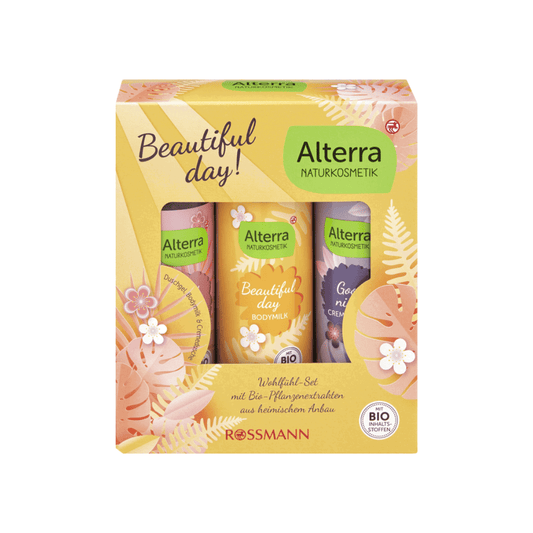 Rossmann Körperpflegeset Set Rossmann: Alterra, Cleansing, Shower Gel, All Skin Types, 150 ml *Tester + Alterra, Hydrating, S