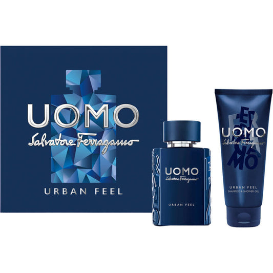 Salvatore Ferragamo Parfümset Set Salvatore Ferragamo: Uomo Urban Feel, Eau De Toilette, For Men, 50 ml + Uomo Urban Feel, Sh