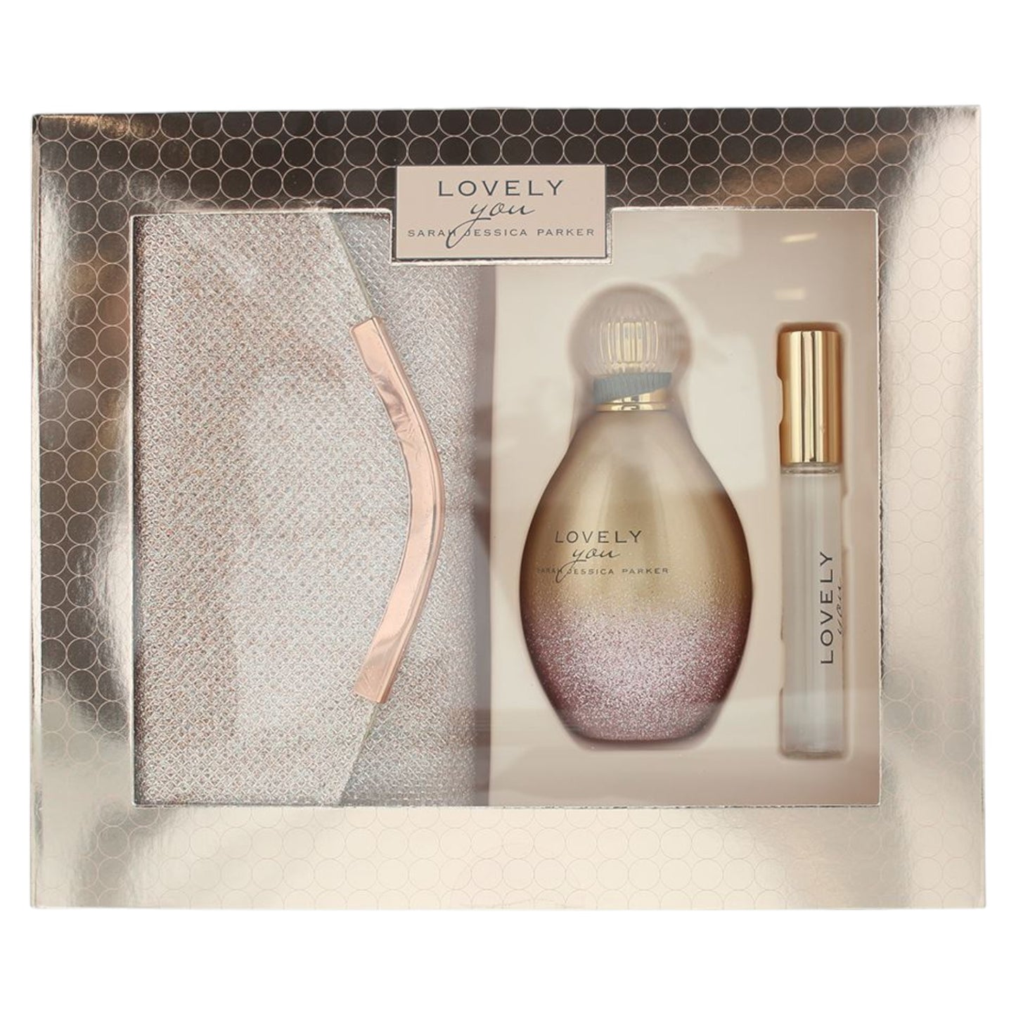 Sarah Jessica Parker Lovely You Duftset für Damen – Eau de Parfum 100 ml & 10 ml mit Accessoires