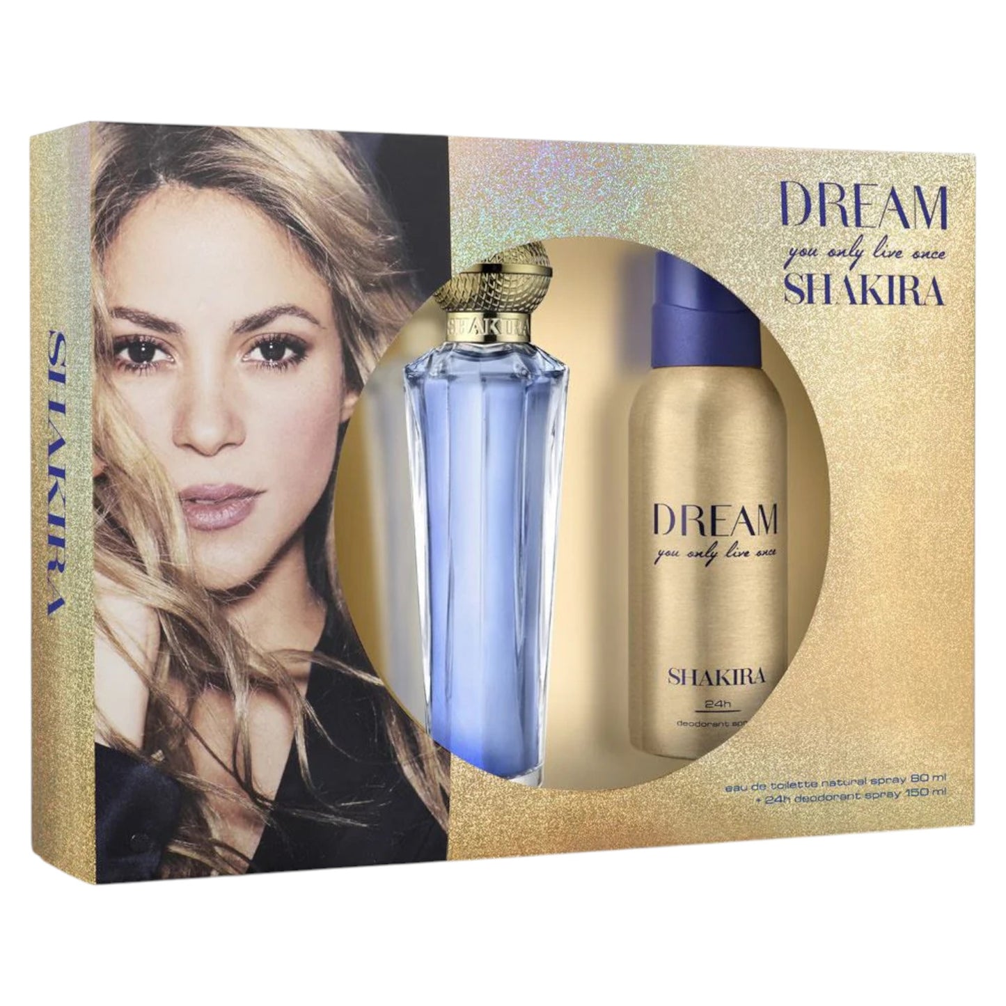 Shakira Set Shakira: Dream You Only Live Once – Eau de Toilette & Deodorant für Damen