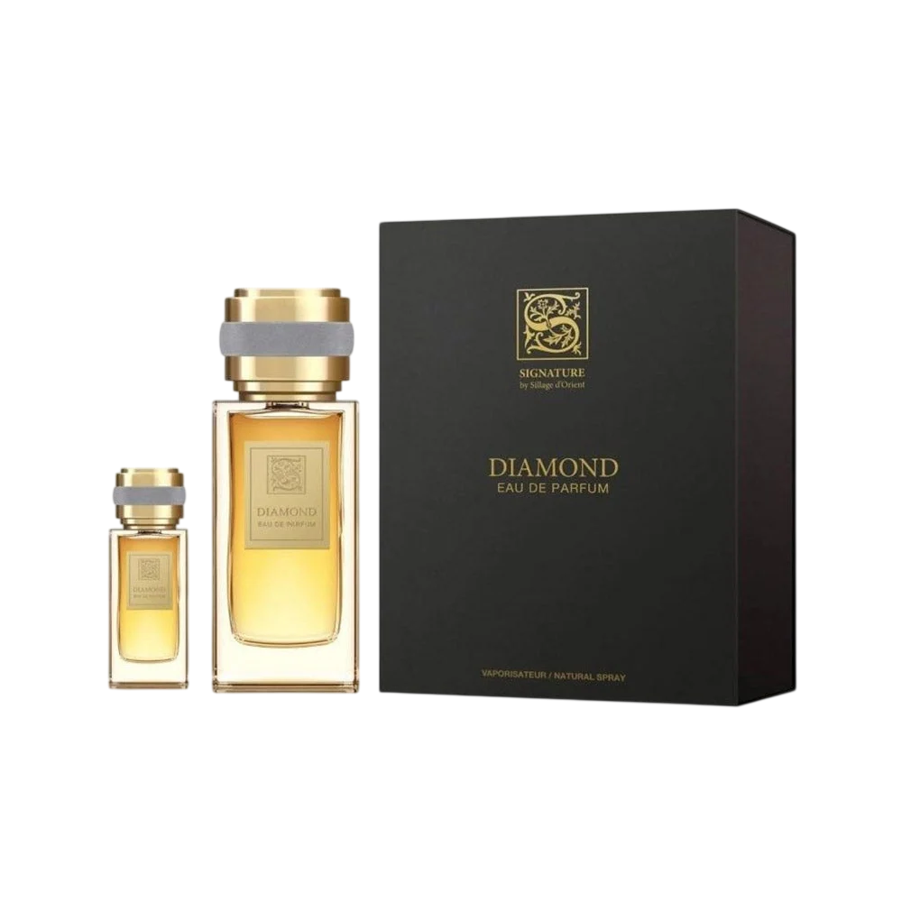 Signature Sillage D`Orient Parfümset Set Signature Sillage D'Orient: Diamond, Eau De Parfum, For Women, 100 ml + Diamond, Eau