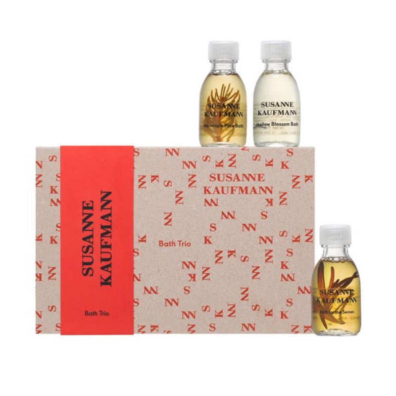 Susanne Kaufmann Körperpflegeset Bath Trio Set Susanne Kaufmann: Body Care Bath, For The Senses, Nourishing, Bath Oil, 30 ml 