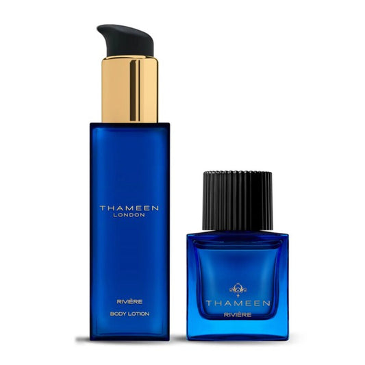 Thameen London Parfümset Set Thameen London: Riviere, Extrait De Parfum, Unisex, 50 ml + Riviere, Body Lotion, Body, 100 ml R