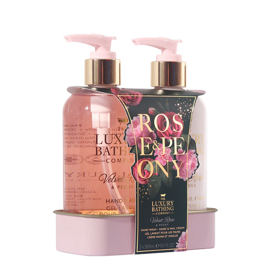 The Luxury Bathing Company Hautpflegeset Set The Luxury Bathing Company: Velvet Rose & Peony, Moisturizing, Hand Cream, 300 m