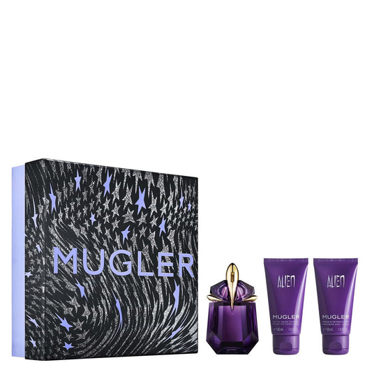 Thierry Mugler Parfümset Set Thierry Mugler: + Alien, Shower Gel, All Skin Types, 50 ml + Alien, Hydrating, Body Lotion, 50 m