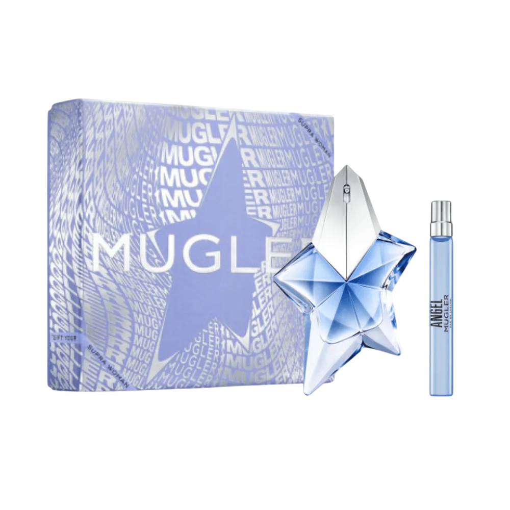 Thierry Mugler Parfümset Set Thierry Mugler: Angel, Eau De Parfum, For Women, Refillable, 100 ml + Angel, Eau De Parfum, For 