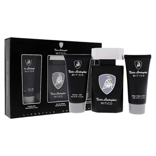 Tonino Lamborghini Parfümset Set Tonino Lamborghini: Mitico, Eau De Toilette, For Men, 125 ml + Mitico, Hydration, Shower Gel