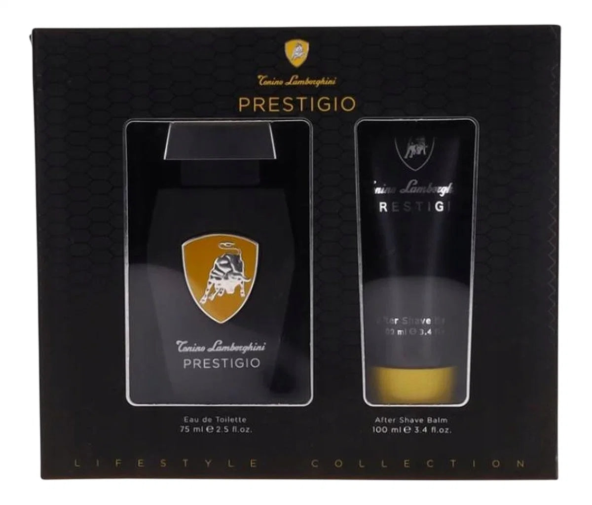 Tonino Lamborghini Parfümset Set Tonino Lamborghini: Prestigio, Eau De Toilette, For Men, 75 ml + Prestigio, Refreshing, Afte