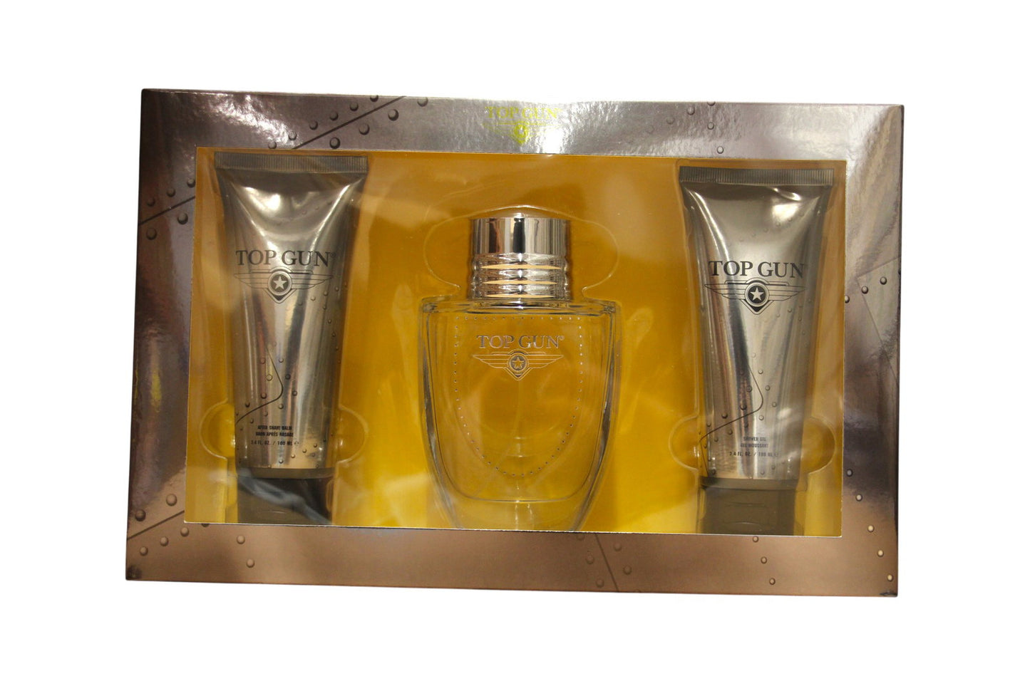 Top Gun Parfümset Set Top Gun: Chevron, Eau De Toilette, For Men, 100 ml + Chevron, Hydrating, Body Wash, Body & Hair, 100 ml