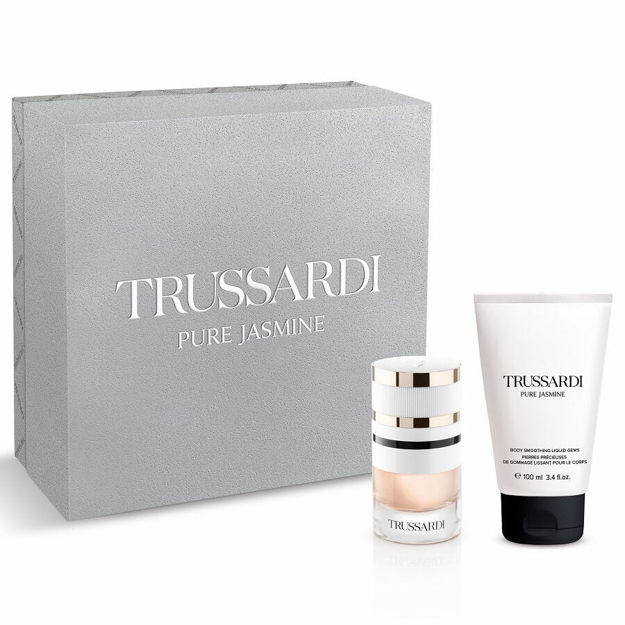 Trussardi Parfümset Set Trussardi: Pure Jasmine, Eau De Parfum, For Women, 60 ml + Pure Jasmine, Hydrating, Daily, Body Lotio