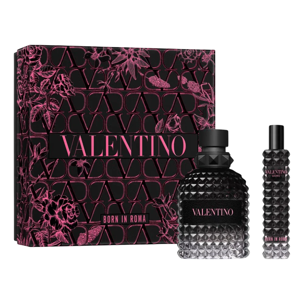 Valentino Parfümset Set Valentino: Born In Roma, Eau De Toilette, For Men, 100 ml + Born In Roma, Eau De Toilette, For Men, 1