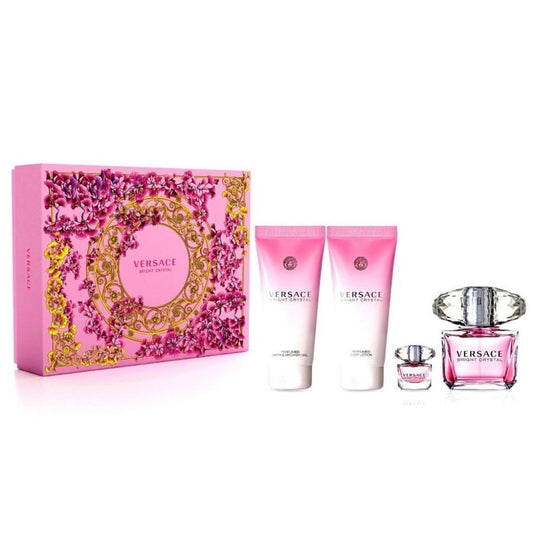 Versace Parfümset Set Versace: Bright Crystal, Eau De Toilette, For Women, 90 ml + Bright Crystal, Hydrating, Body Lotion, 10