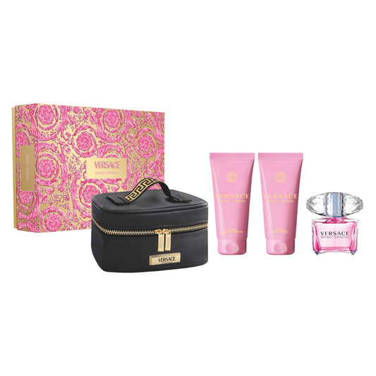 Versace Parfümset Set Versace: Bright Crystal, Eau De Toilette, For Women, 90 ml + Bright Crystal, Hydrating, Body Lotion, 10