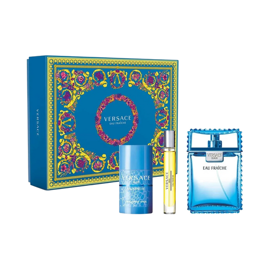 Versace Parfümset Set Versace: Eau Fraiche, Eau De Toilette, For Men, 100 ml + Eau Fraiche, Eau De Toilette, For Men, 10 ml +