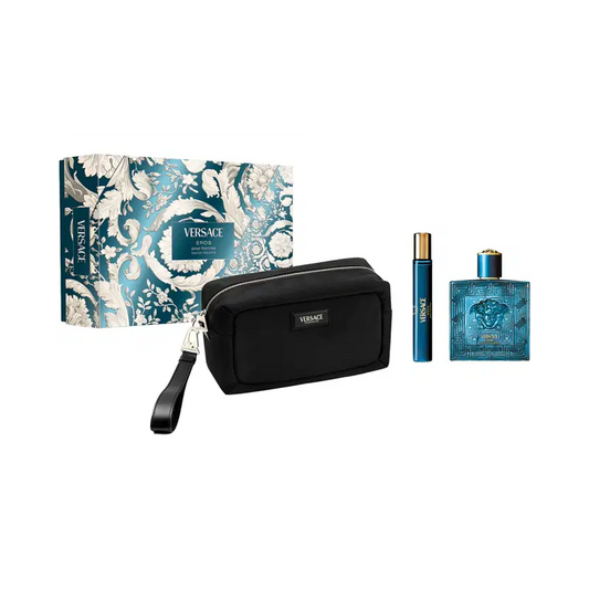 Versace Parfümset Set Versace: Eros, Eau De Toilette, For Men, 100 ml + Eros, Eau De Toilette, For Men, 10 ml + Regular