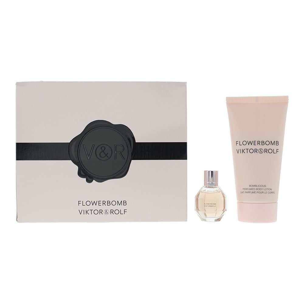 Viktor & Rolf Parfümset Set Viktor & Rolf: Flowerbomb, Eau De Parfum, For Women, 7 ml + Flowerbomb, Smooth, Body Lotion, Body