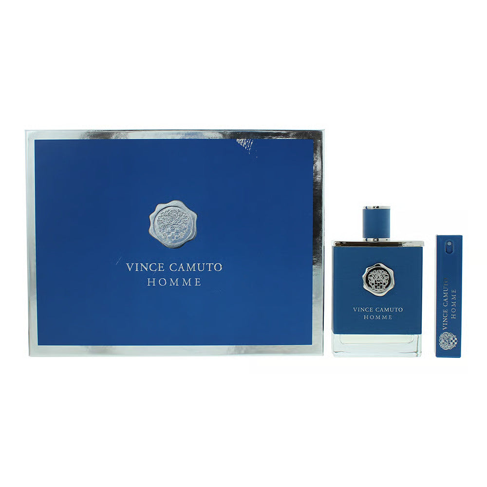 Vince Camuto Parfümset Set Vince Camuto: Homme, Eau De Toilette, For Men, 200 ml + Homme, Eau De Toilette, For Men, 15 ml Reg
