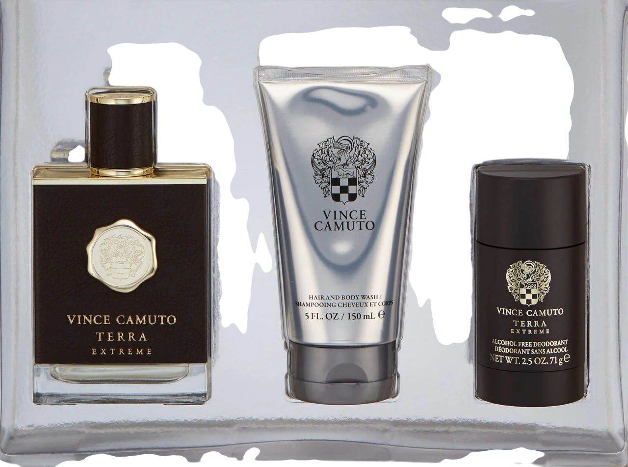 Vince Camuto Parfümset Set Vince Camuto: Terra Extreme, Eau De Toilette, For Men, 100 ml + Terra Extreme, Anti-Perspirant, De