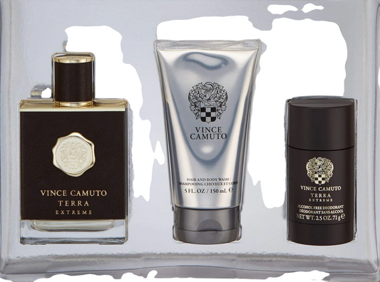 Vince Camuto Parfümset Set Vince Camuto: Terra Extreme, Eau De Toilette, For Men, 100 ml + Terra Extreme, Anti-Perspirant, De