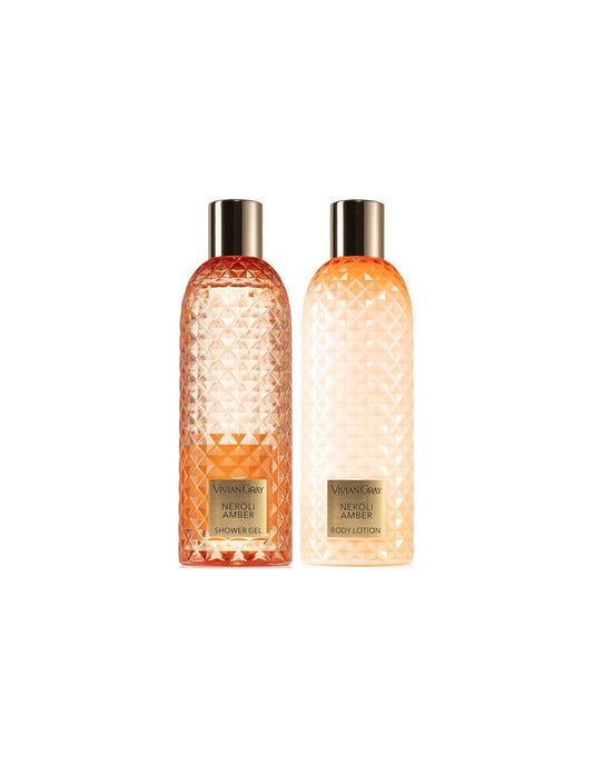 Vivian Gray Körperpflegeset Set Vivian Gray: Gemstone, Neroli & Amber, Shower Gel, For All Skin Types, 300 ml + Gemstone, Ner