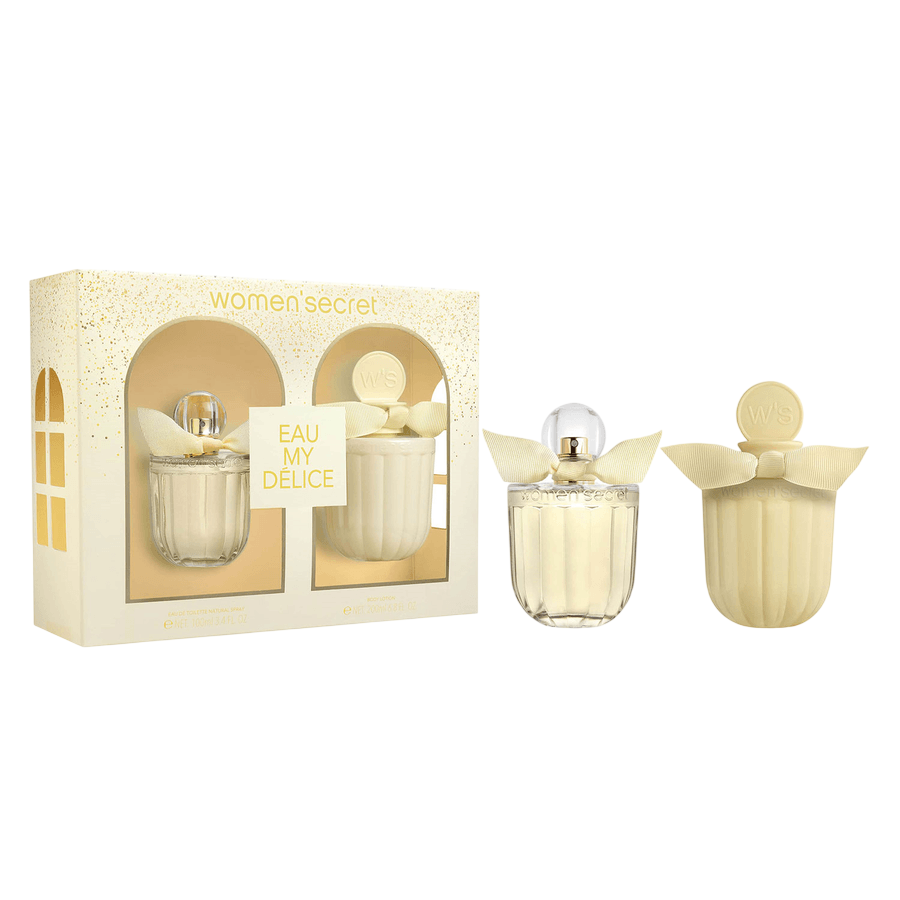 Women`Secret Parfümset Set Women'Secret: Eau My Delice, Eau De Toilette, For Women, 100 ml + Eau My Delice, Hydrating, Body L