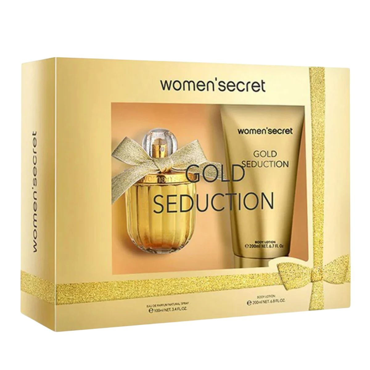 Women`Secret Parfümset Set Women'Secret: Gold Seduction, Eau De Parfum, For Women, 100 ml + Gold Seduction, Hydrating, Body L