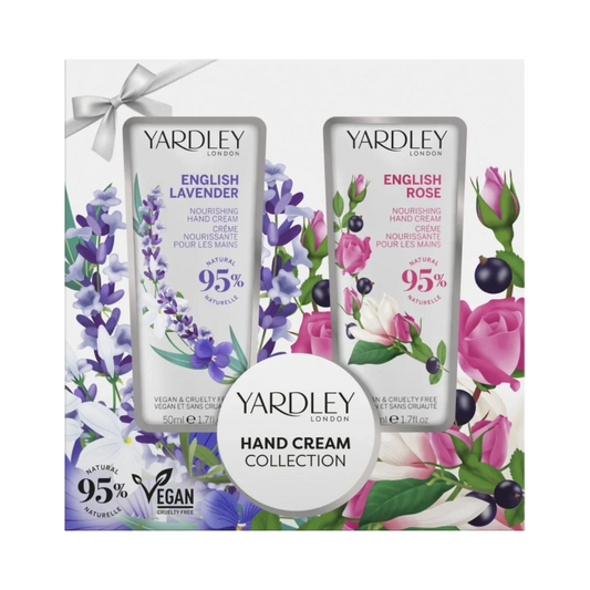 Yardley Hautpflegeset Set Yardley: English Rose, Hand Cream, 50 ml + English Lavender, Moisturizing, Hand Cream, 50 ml Regula