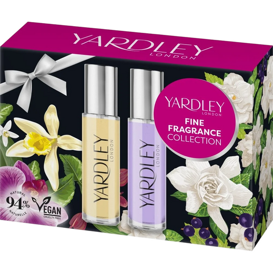 Yardley Parfümset Set Yardley: Gardenia & Cassis, Eau De Toilette, For Women, 10 ml + Orchid & Vanilla, Eau De Toilette, For 