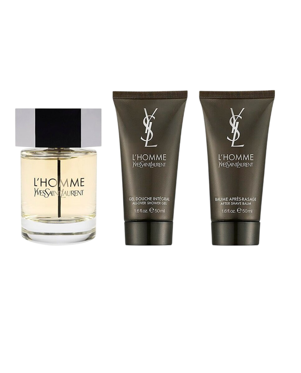 Yves Saint Laurent Parfümset Set Yves Saint Laurent: L'Homme, Eau De Toilette, For Men, 100 ml + L'Homme, Hydrating & Soothin