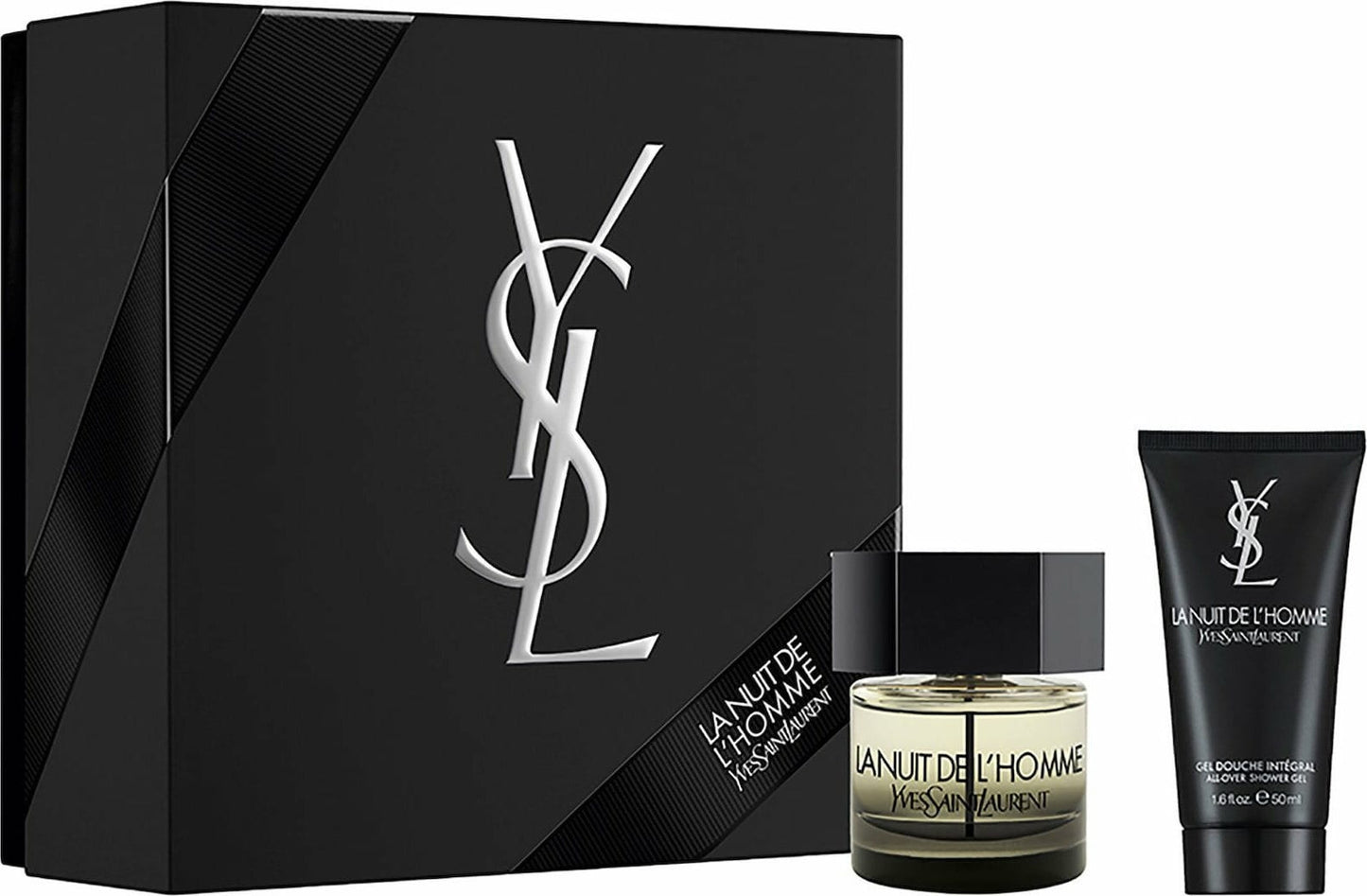 Yves Saint Laurent Parfümset Set Yves Saint Laurent: La Nuit De L'Homme, Eau De Toilette, For Men, 100 ml + La Nuit De L'Homm