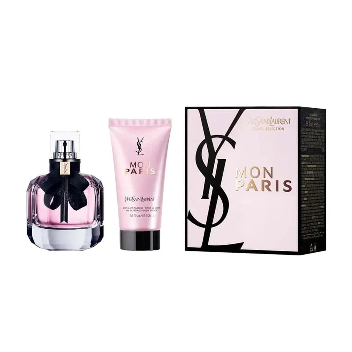 Yves Saint Laurent Parfümset Set Yves Saint Laurent: Mon Paris, Eau De Parfum, For Women, 50 ml + Mon Paris, Moisturizing, Da