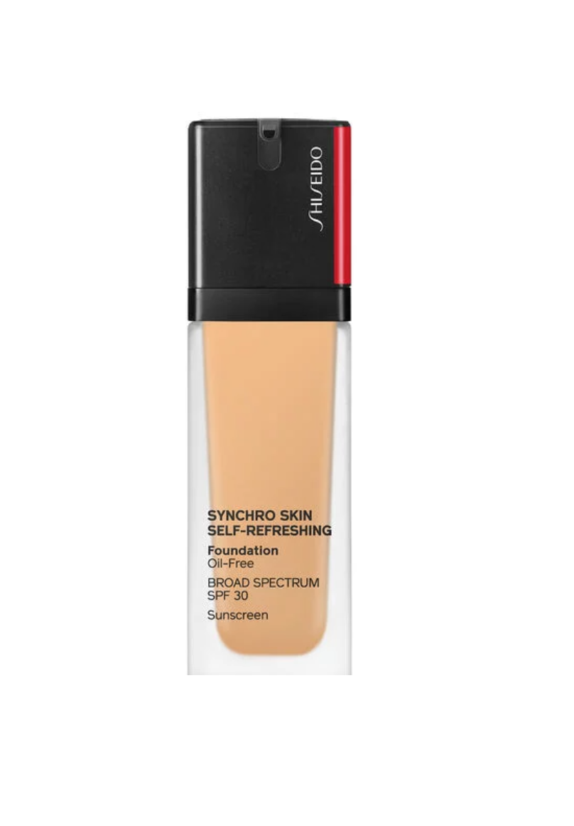 Shiseido, Synchro Skin Self-Refreshing, Ölfrei, Flüssige Grundierung, 350, Ahorn, SPF 30, 10 ml *Tester