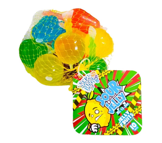 Fruchtgummi Fruit Shaped Jelly Fruits Sour 315g - 10 Früchte im Netz