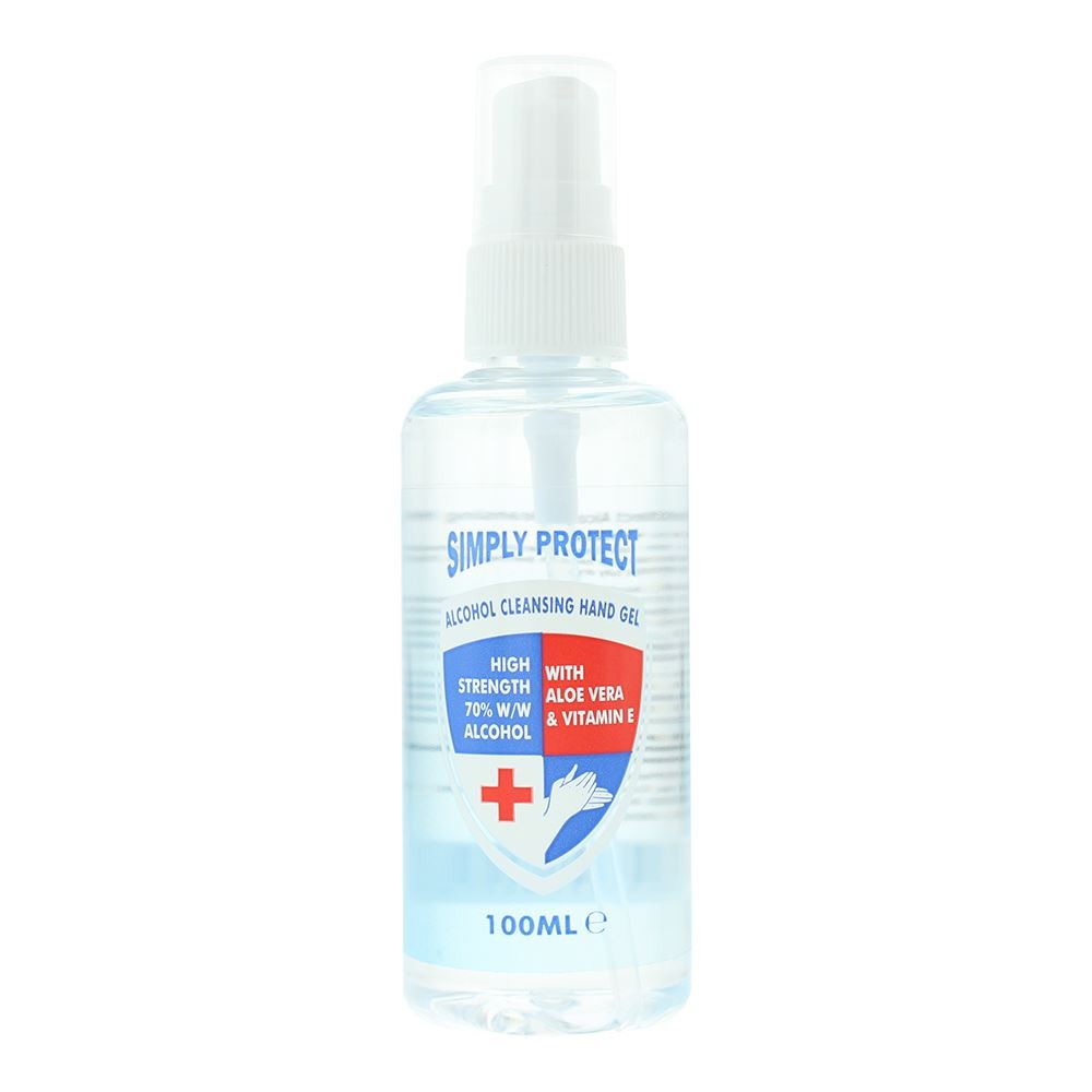 Simply Protect Simply Protect, Simply Protect, Alkohol, Antibakteriell, Handgel, 100 ml Regular