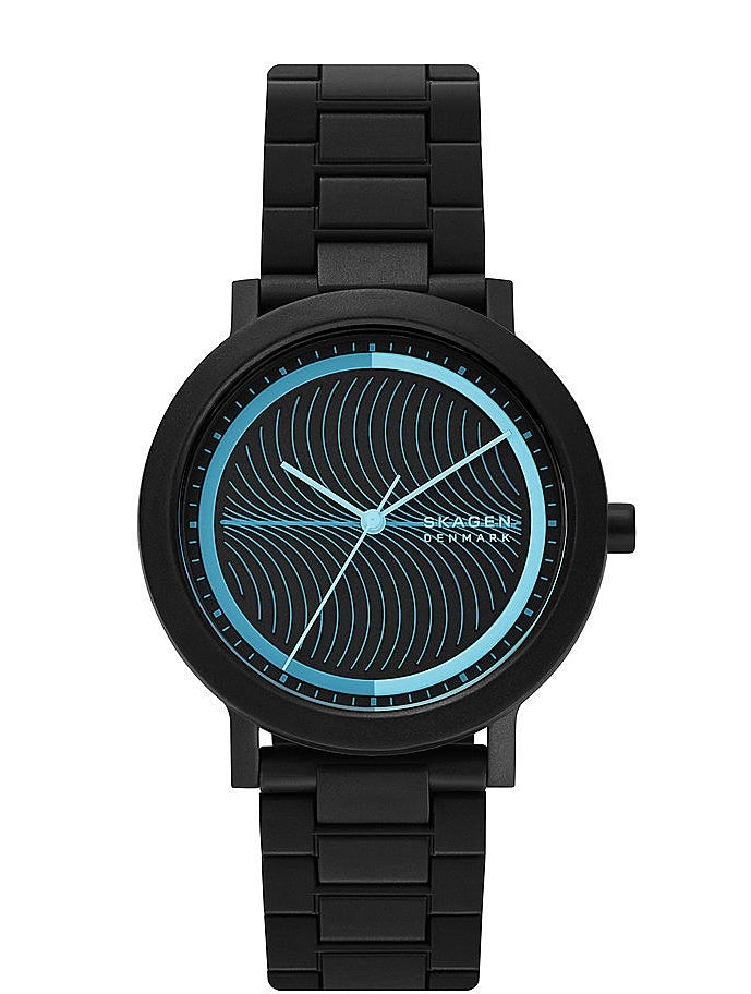 SKAGEN DENMARK AAREN OCEAN Mod. CAVIAR (Material: #tide ocean material) SKW6769 Only Time Armbanduhr 41 mm ansicht-2