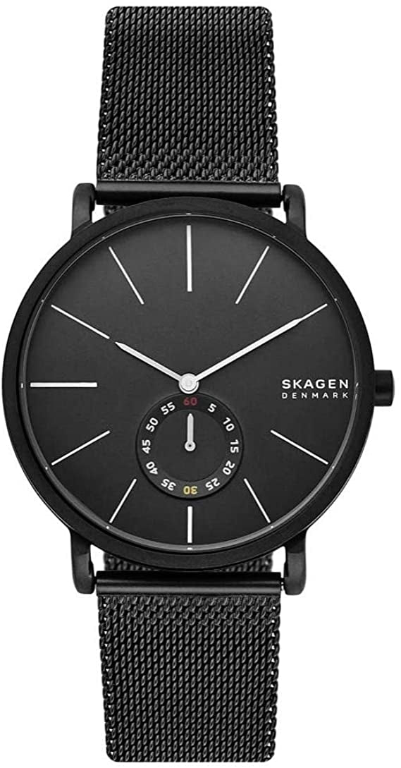 SKAGEN DENMARK HAGEN SKW7604 Only Time Armbanduhr 40 mm Schwarz ansicht-2
